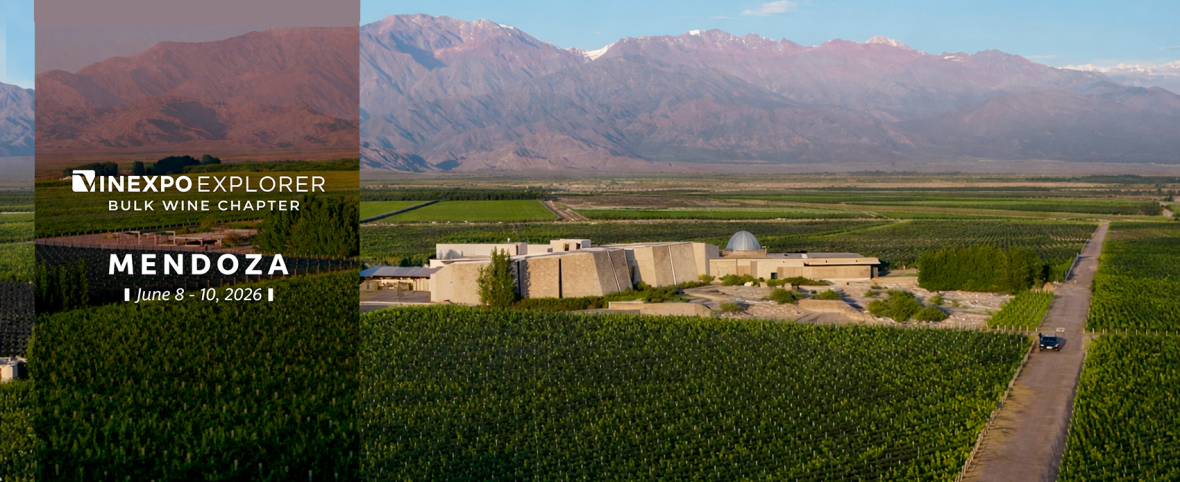 Vinexpo Explorer 2026 tendrá en Mendoza un capítulo inédito dedicado al vino a granel
