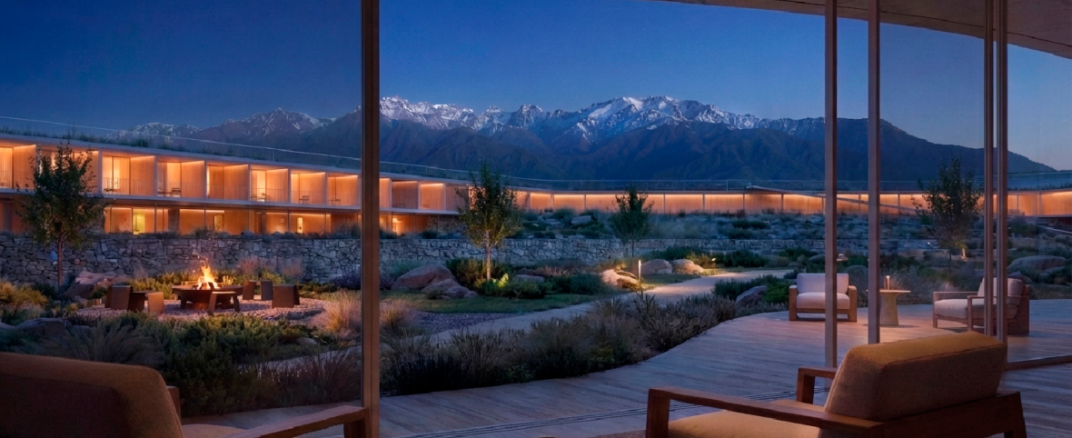 Fierro Valle de Uco: el hotel que se fundirá con el horizonte para rendir culto a la belleza de Mendoza