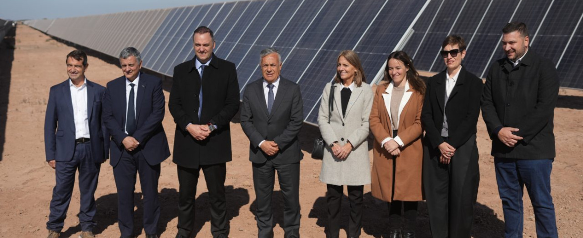 Quedó inaugurado en Mendoza el parque solar más grande del país