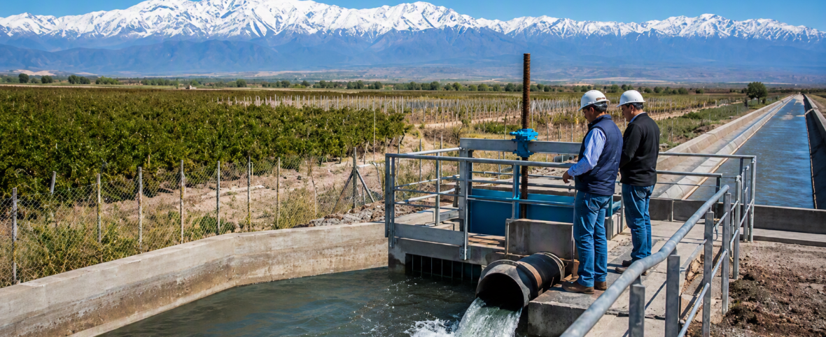 El BID aprobó USD 150 millones para obras hídricas en Mendoza que beneficiarán a más de un millón de personas
