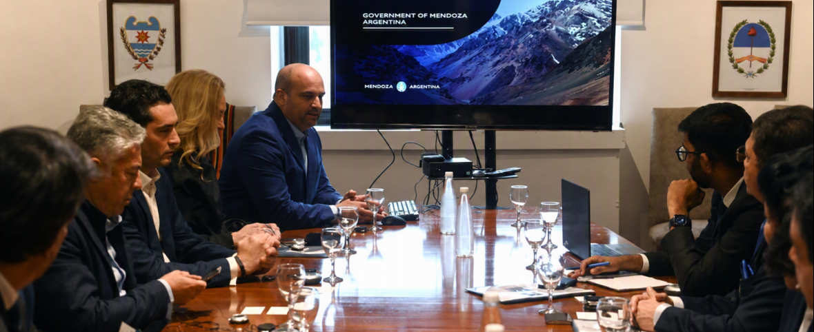 La mayor empresa minera de la India analiza inversiones en Mendoza y pone la mira en Malargüe Distrito Minero Occidental