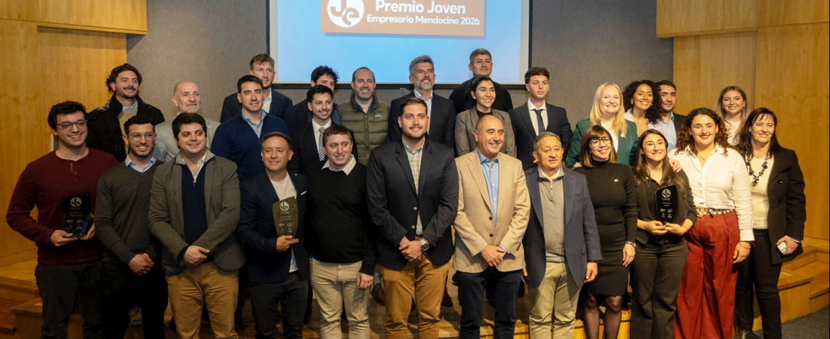 Mendoza reconoció a sus jóvenes empresarios y puso el foco en quienes están construyendo la próxima generación productiva