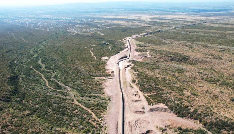 Quedó habilitada la ampliación del colector aluvional Blanco Encalada, clave para la defensa hídrica del Gran Mendoza