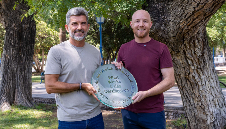 Ciudad de Mendoza y Luján de Cuyo reciben un premio internacional por la gestión pública desarrollada