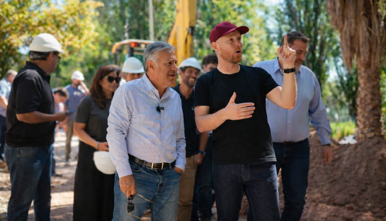 Energía solar y saneamiento: dos ejes que centralizan las nuevas obras en Luján de Cuyo