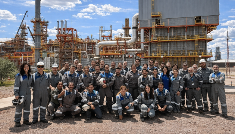 YPF optimiza su capacidad de refinación con una nueva unidad de hidrógeno en Luján de Cuyo