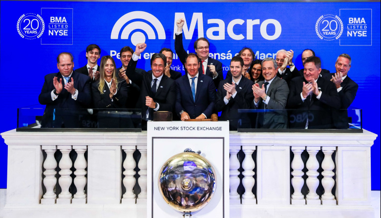 Banco Macro celebró 20 años en Wall Street y reafirmó su posicionamiento global