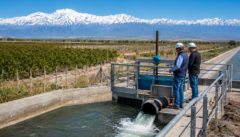 El BID aprobó USD 150 millones para obras hídricas en Mendoza que beneficiarán a más de un millón de personas