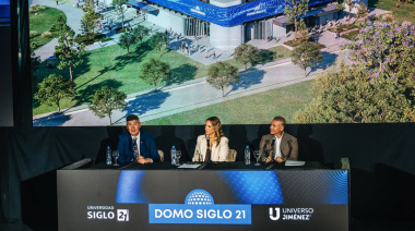 La Universidad Siglo 21 y Universo Jiménez construirán el Domo más avanzado de Córdoba