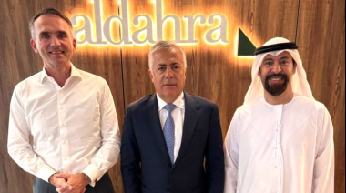 Cornejo presentó el potencial agrícola de Mendoza ante el grupo emiratí Al Dahra