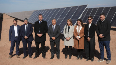 Quedó inaugurado en Mendoza el parque solar más grande del país