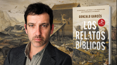 Gonzalo Garcés llega a Mendoza para presentar “Los relatos bíblicos” en Autores por los Caminos del Vino