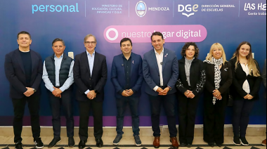 Personal inauguró en Mendoza su primera aula digital con inteligencia artificial para capacitar a estudiantes y docentes