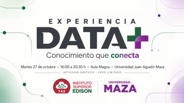 Experiencia DATA+: La Universidad Maza reunirá a especialistas para analizar el impacto de la IA en el trabajo y los negocios