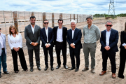 El parque solar de San Luis se acera al 50 % de avance y acelera las obras con empleo local