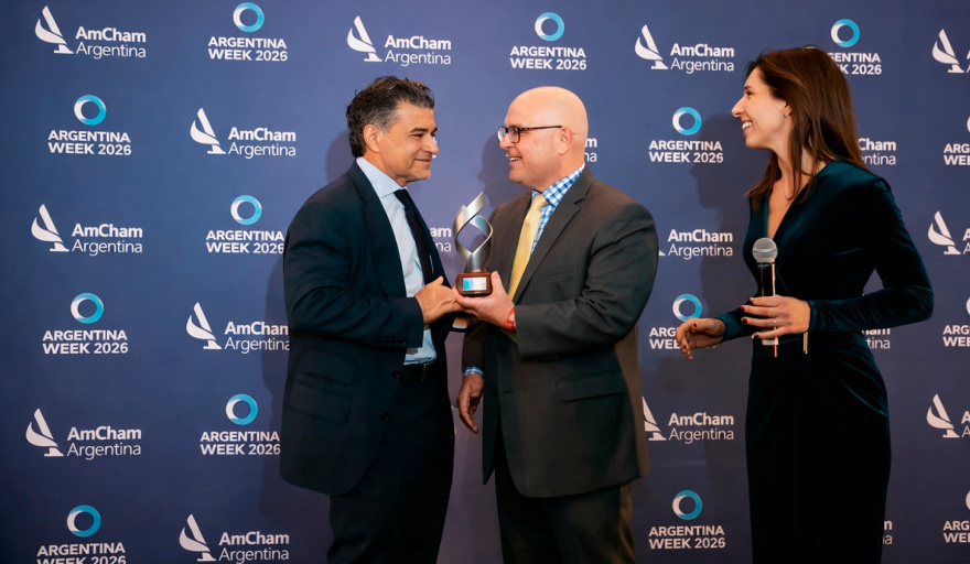 AmCham distinguió a Miguel Galuccio como Empresario Argentino del Año en Nueva York