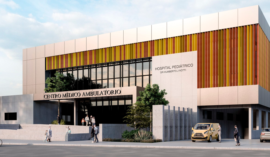 Comienza la construcción del Centro Ambulatorio del Hospital Notti, clave para la atención pediátrica regional